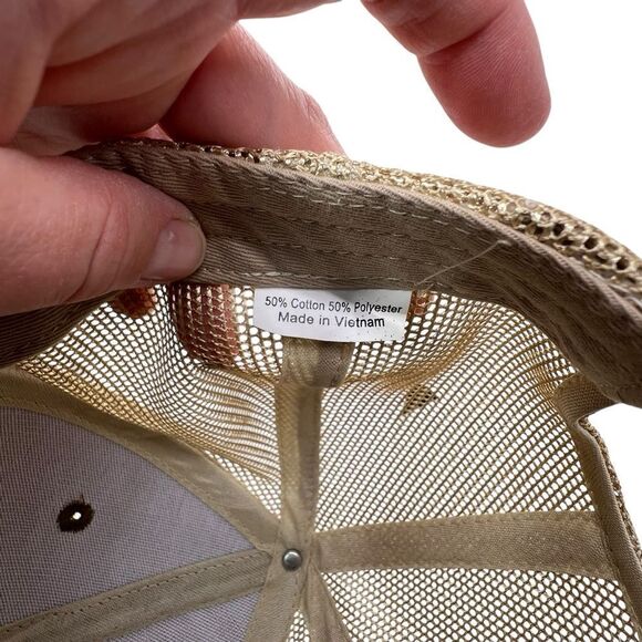 Tractor ride iowa mesh snap back trucker hat  farm Hat One Size Fits Most - Picture 10 of 11